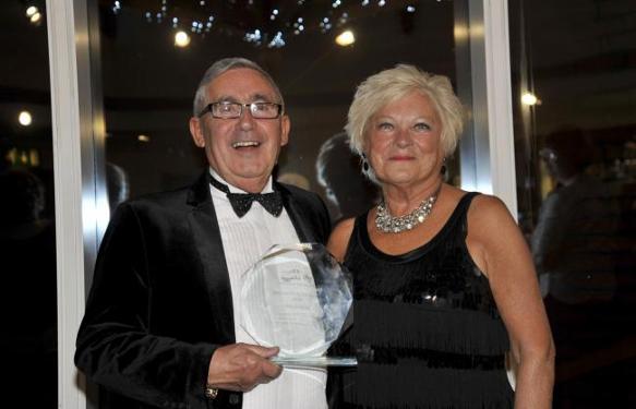 Len Powell who received the Michael Rodgers Award in 2016